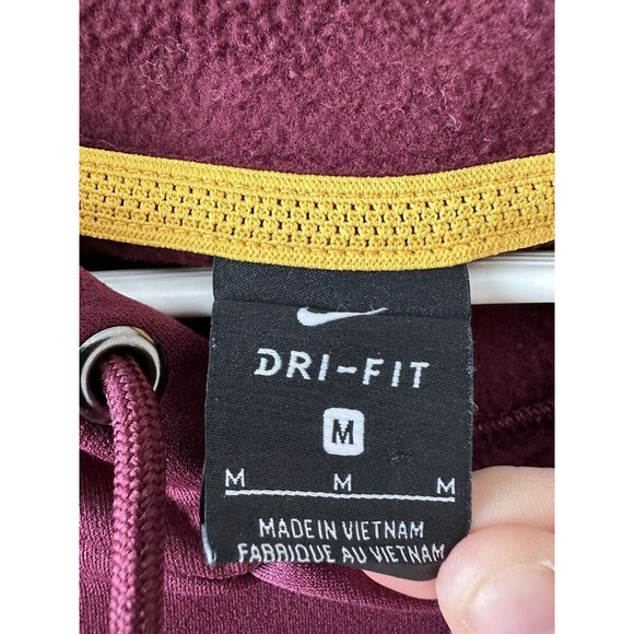 Minnesota Golden Gophers Nike DRI-FIT Performance Hoodie, maroon, Men's Medium - Picture 3 of 6